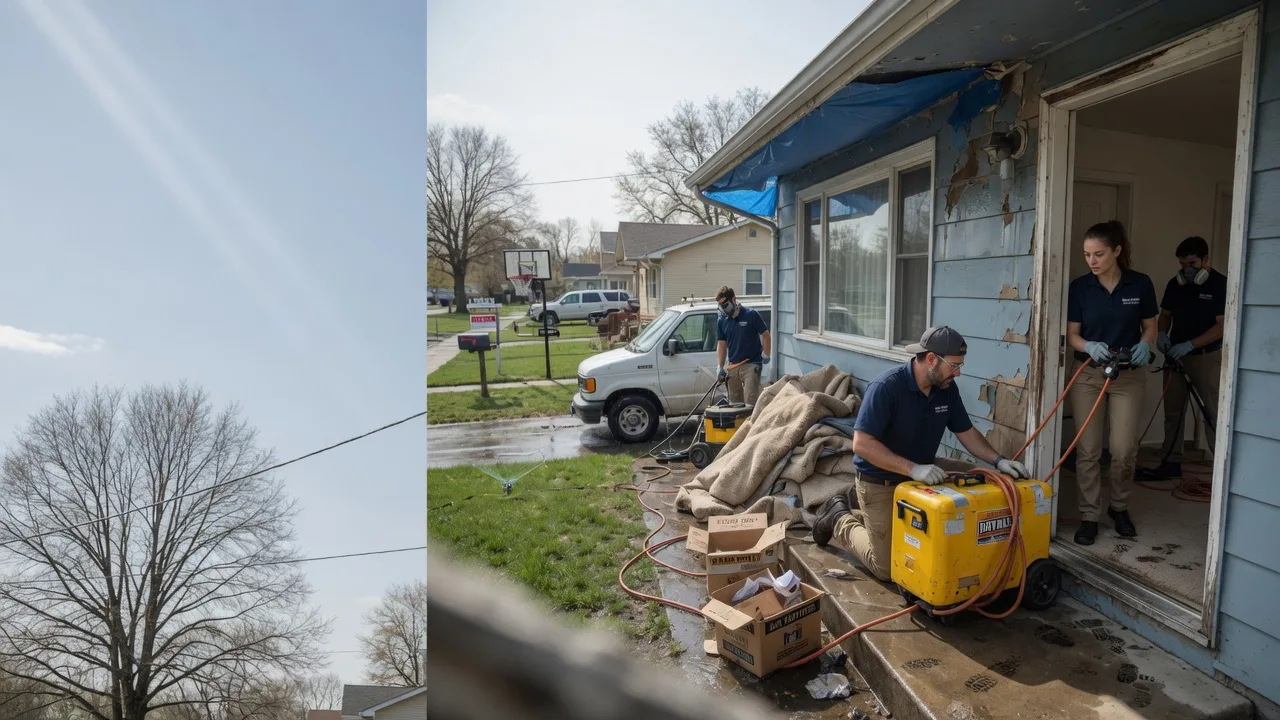 Basement Flood Cleanup in Foster, OK near me